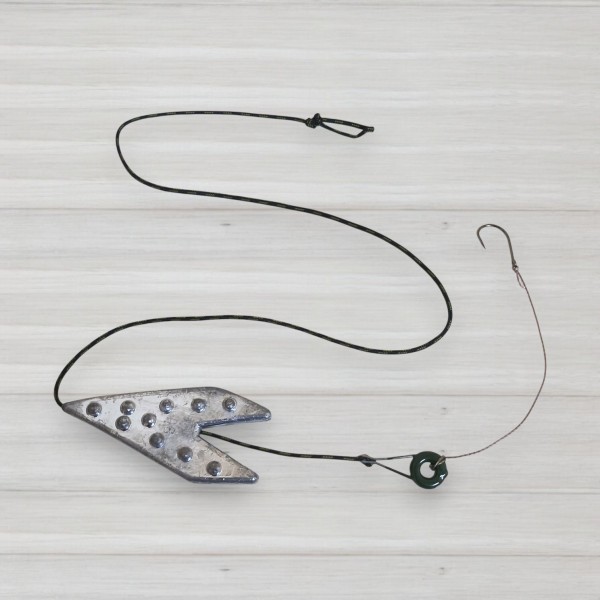 Макушатник оснащений Ластівчин хвіст Sadey, 1 гачок, 90г